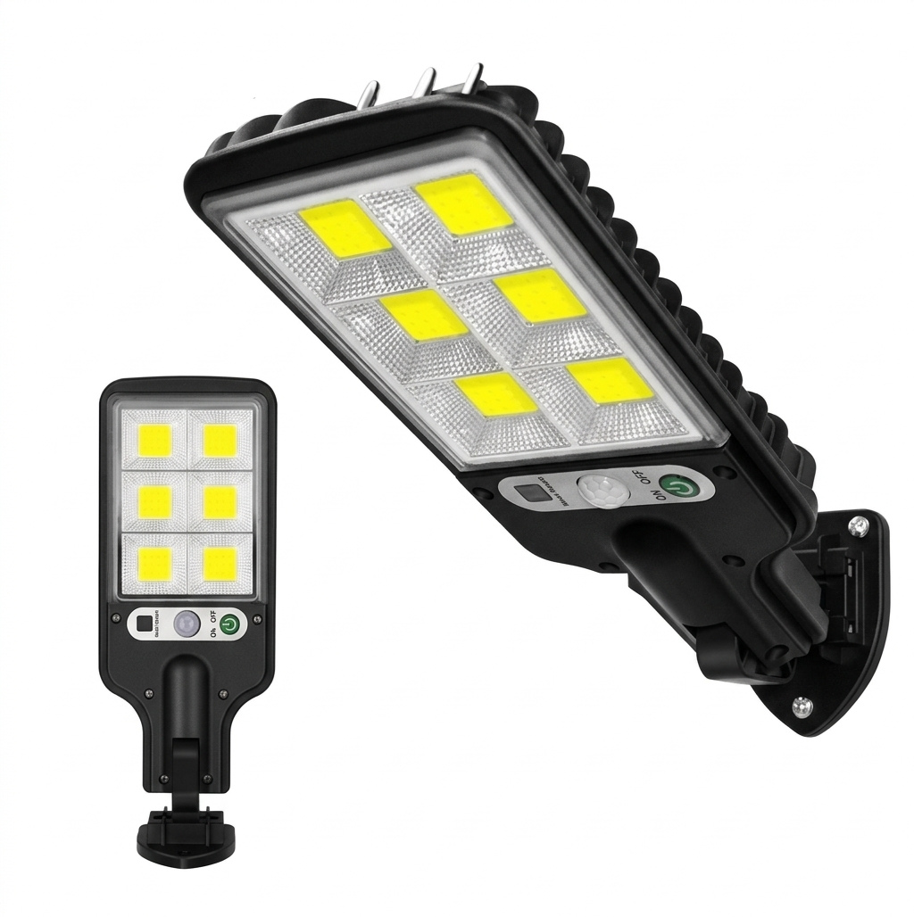 Foco Solar LED con Sensor de Movimiento Automático - Solare