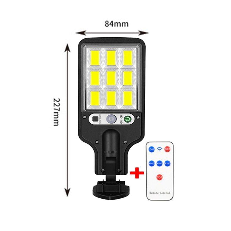 Foco Solar LED con Sensor de Movimiento Automático - Solare